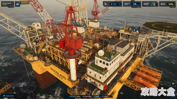 惊喜发布！运营模拟巨作《Oil Rig Simulator》正式上线Steam平台，开启石油开采新篇章！